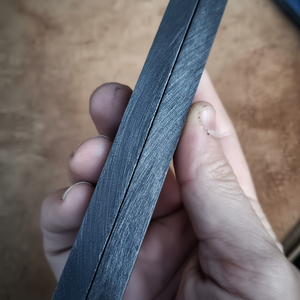 Placa de mango de cuchillo de cuerno de oveja blanca Natural grande y escala de cuerno de calidad de bastón hecha a mano y uso hecho a mano a la venta - Product Image 1