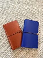 Cuaderno de Anillas con Espiral, Tamaño A6, de Cuero/PVC, con Impresión de Logotipo Personalizado, 100 Hojas, Bloc de Notas de Viaje, Gran Venta