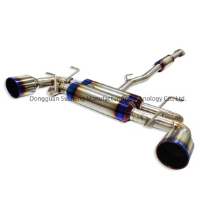 Tubos de escape de titanio para coche, sistema de escape para <span class=keywords><strong>GR86</strong></span> & BRZ titanium catback 2022, 2022 - Product Image 1