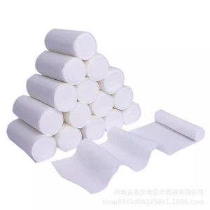 Apósito de Algodón Médico Kangmin Tipo A 10cm 15cm 200cm, Venda Desechable Suave Blanca para Cuidado de Heridas - Product Image 3