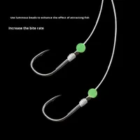 Accessoires de pêche : Perles fluorescentes DIY en plastique lumineux effet œil de poisson pour la pêche en mer et sur la plage, attirant les poissons