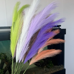 KEWEI-J985 ช่อดอกไม้ประดิษฐ์จากหญ้าแพมพัส พร้อมดอกไม้ประดับหลากสีสัน กิ่งก้านหญ้าแพมพัสประดิษฐ์เต็มรูปแบบ - Product Image 3