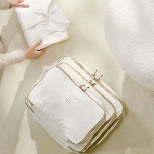 New Taslan 5 Pcs Travel <b>Compression</b> Storage <b>Bag</b> of Business Trip Large Capacity Storage Pack Waterproof <b>Bag</b> Set - Product Image 4