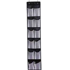 Wall Mounted Hanging Shoe Closet Organizer Storage <b>Bags</b> Large Visible Mesh Pockets Organizer Storage - Product Image 4