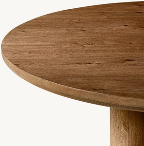 Sang Trọng Hiện Đại Phong Cách Mỹ Đồ Nội Thất Nhà Bếp Vòng Rắn Bằng Gỗ Bàn Ăn Cho Khách Sạn Phòng Ăn - Product Image 6