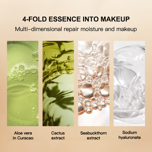 Manufacturer Waterproof Fond De Teint Custom Cushion BB Cream Lightweight Moisturizing Concealer Makeup Air Cushion <strong>Foundation</strong>