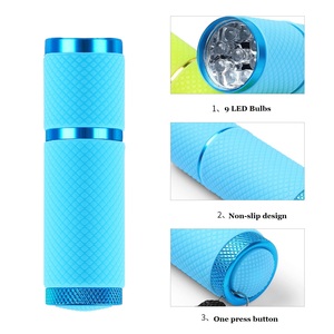 Bán buôn rẻ hơn nhãn hiệu riêng Mini UV <span class=keywords><strong>LED</strong></span> Nail Đèn xách tay có thể sạc lại với Pin đèn pin Máy sấy móng tay đèn chữa đèn - Product Image 3