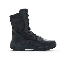 Bottes tactiques en cuir personnalisées OBM ODM en gros, bottes d'extérieur