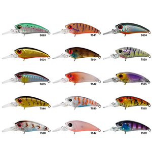 Esche Artificiali Galleggianti per <span class=keywords><strong>Pesca</strong></span> in Mare Aperto, Minnow Crankbait, Esche Jigging Giapponesi, Esche per Tonno, Piccole Esche Rigide - Product Image 6