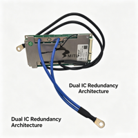 Placa de Protección con Ecualización de Pulsos TOLL MOSFET 5X BMS 16S-20S 50A-150A para Baterías de Iones de Litio y LiFePO4, Almacenamiento Doméstico y Vehículos Eléctricos