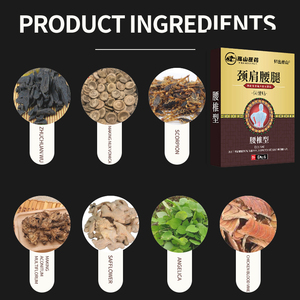 Productos más vendidos ungüento negro viejo Adecuado para molestias cervicales y lumbares parche lumbar - Product Image 4