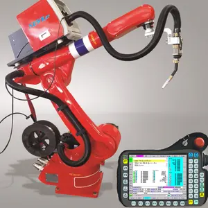 Braço robô soldagem automática, para tig mig soldador máquina de solda controlador de braço robótico