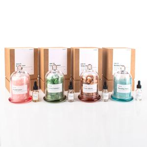 Juego de Velas Aromáticas y Difusor de Aromas en Frasco de Vidrio con Tapa, Decoración Minimalista para el Hogar - Product Image 5