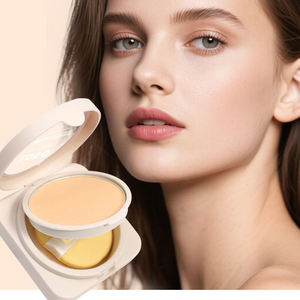 Maquillaje OEM, <span class=keywords><strong>Polvo</strong></span> <span class=keywords><strong>Compacto</strong></span> Prensado de 22 Colores, Marca Privada, <span class=keywords><strong>Polvo</strong></span> Fijador para Todo Tipo de Piel - Product Image 3