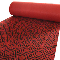 Non-tissé rayé Jacquard tapis salon hôtel couloir scène escaliers bureau salle de sport salle de billard prière activités de mariage tapis