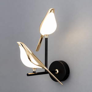 Lampada <span class=keywords><strong>da</strong></span> Parete Moderna a <span class=keywords><strong>LED</strong></span> 14W a Forma di Uccello, 3 Colori Cambiabili, per Hotel, Corridoio, Camera <span class=keywords><strong>da</strong></span> Letto, Soggiorno, Sala <span class=keywords><strong>da</strong></span> Pranzo, Personalizzabile, Controllata QC - Product Image 1