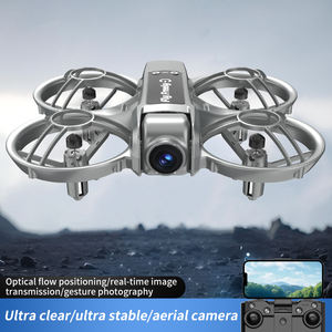 Mini-drones faciles à utiliser pour débutants avec télécommande, double caméra réglable pour les vols en intérieur et en extérieur, et jouet amusant pour enfants. - Product Image 3