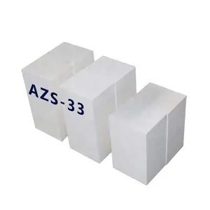 Glass Melting Furnace Fusing Slumping Block AZS Corundum Blocks