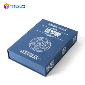 Cajas de tarjetas de tarot magnéticas, fabricante de impresión de juego de cartas de tarot de alta calidad, personalización profesional