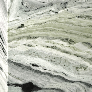 Tavolino rotondo in marmo Shangri <span class=keywords><strong>La</strong></span> verde norvegese con Design moderno tavolino sottile in marmo - Product Image 4
