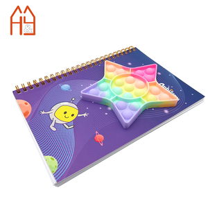 Quaderno A5 a Spirale con Bolle in Silicone per <span class=keywords><strong>Studenti</strong></span>, Quaderno Antistress in Silicone per Bambini, Regalo - Product Image 5