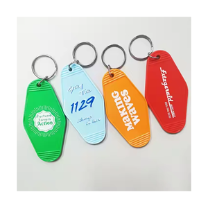 Design Wholesale Acrylic Plastic <b>Keychain</b> Customize Your Design logo Motel Blank Hotel <b>Keychain</b> - Product Image 2