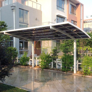 Cochera de Policarbonato con Techo de Aluminio de 3mx5.5m, Certificación CE, Impermeable, Protección UV, Diseño Moderno y Duradero, Garantía de 15 Años - Product Image 6
