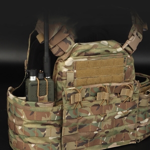 سلامة الصيد عالية الجودة الإفراج السريع القتالية 500D النايلون التكتيكي سترة الناقل لوحة - Product Image 4