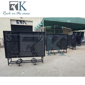 เวทีเหล็กพับได้พร้อมล้อ / เวทีงานแต่งงาน / แท่นเวทีพกพาสำหรับงานอีเว้นท์ - Product Image 5
