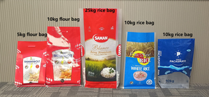 Sacs d'emballage personnalisés de riz étoile AD 10/25/5kg sacs à fond en bloc tissé pp pour grain maïs <span class=keywords><strong>engrais</strong></span> poly sacs alimentaires vente en gros - Product Image 5
