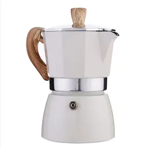 Wholesale Classic 6cups 300ML Aluminum Stovetop Espresso Italian Coffee Maker Moka Pot