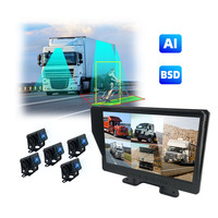 Système de surveillance par caméra pour camion Wemaer BSD 5 canaux avec aide au recul, étanche IP68, écran 10,1 pouces pour Land Cruiser et Rav4