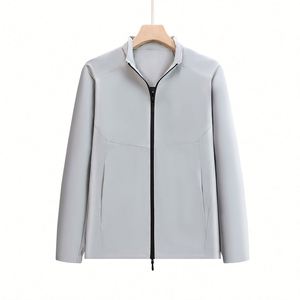 Veste coupe-vent légère pour homme, de haute qualité, décontractée, sportive, à capuche, personnalisable avec logo, vente en gros - Product Image 5