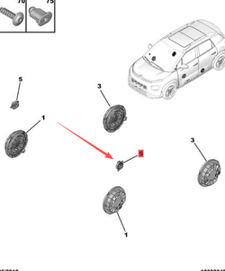Pièces automobiles, haut-parleur de voiture pour <span class=keywords><strong>Peugeot</strong></span> 206, 208, 2008, <span class=keywords><strong>307</strong></span>, 308, 407, Citroën C2, C3, C4, C5, OE 6562C7 C00006562C7 - Product Image 2