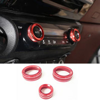 Bague de commande de climatisation en aluminium pour Toyota Hilux Fortuner SR5 05-24, accessoires intérieurs automobiles, livraison directe d'usine