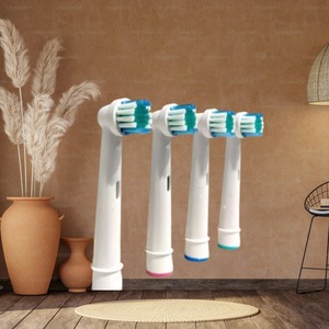 Têtes de brosse à dents électriques soniques OEM de haute qualité, remplacement, têtes de brosse en nylon haute efficacité pour usage domestique - Product Image 3