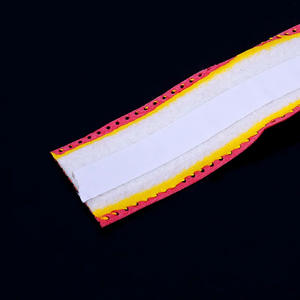 Bandeau anti-transpiration double couche Boyuan 110cm x 2.5cm, antidérapant et respirant, pour poignée de raquette de tennis ou de canne à pêche - Product Image 2