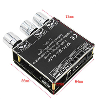 Module stéréo 2.0 à deux canaux de qualité HIFI, amplificateur numérique sans fil 5.1, carte XY-T30L SMD