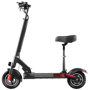 2023 New EU Stock Free Dropshiping 48V 16AH M4 PRO 10" Off-road Tires 800W Motor Folding Electric Scooter With Seat