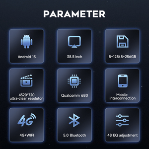 Schermo Doppio da 38,5 Pollici 8+128GB Android 13 Carplay Wireless per Cruscotto <span class=keywords><strong>Mercedes</strong></span> Benz Classe E - Product Image 6