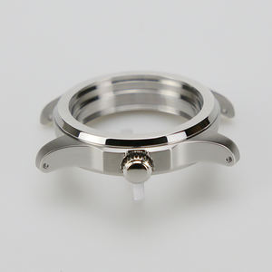 Nuova Cassa per Orologio da Uomo in Acciaio Inossidabile 316L di Alta Qualità con Vetro Zaffiro, Adatta per Quadrante da 28,5mm, Movimento NH35 36, Dimensione 41,5mm - Product Image 4