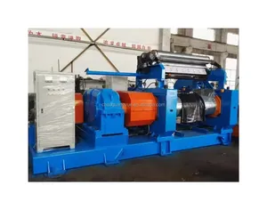 Rubber Mill Machine Mixing Mill For Rubber Line Xk-400 Open Mixing Mill