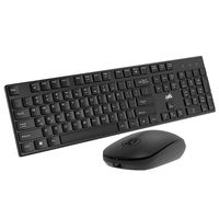Keyboard dan Mouse Nirkabel Keywin Summer Stock 2.4G Combo, Set Keyboard dan Mouse Nirkabel 2.4g, Combo Keyboard dan Mouse untuk Kantor