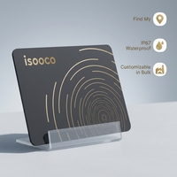Étiquette intelligente certifiée MFi « Localiser » à faible consommation pour traqueur Bluetooth, localisateur, étanche IP67 pour Airtags, contrôle à distance