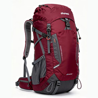 Sac à dos de randonnée léger et imperméable pour alpinisme et voyage, 50-70L, en nylon, fabriqué par un fabricant de sacs de montagne