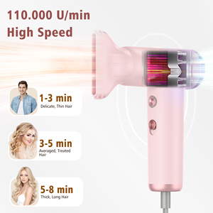 Sèche-cheveux électrique portable haute vitesse et haute puissance pour les voyages - Product Image 6