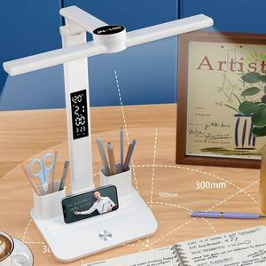 <span class=keywords><strong>Led</strong></span> bảng đèn phòng ngủ Đèn bàn cho sinh viên đọc sách với điện thoại di động & chủ bút và <span class=keywords><strong>LED</strong></span> Đồng Hồ & Lịch & nhiệt kế - Product Image 5