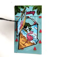 Désodorisant de voiture en papier/carton personnalisé en usine avec divers parfums pour cadeaux de mariage et de fêtes