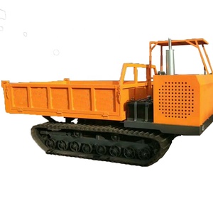 Xe Nâng Bánh Xích Nhỏ Bằng Cao Su 5 Tấn Trong Vườn Xe Tải Chở Hàng Dùng Trong Nông Trại - Product Image 5