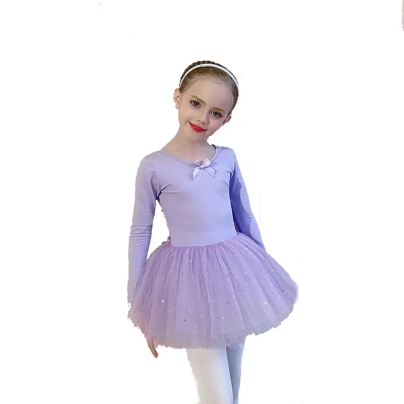 KIRALOVE Tutú de Ballet clásico para niña Bailarina Corporal para niña Falda Correas Ajustables Blanco y Rosa Tul 3 Hilos Ballet 